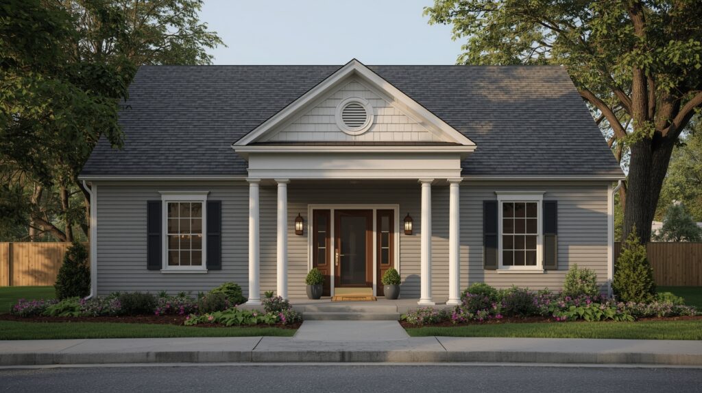 Funeral home exterior symbolizing ethical and regulated services